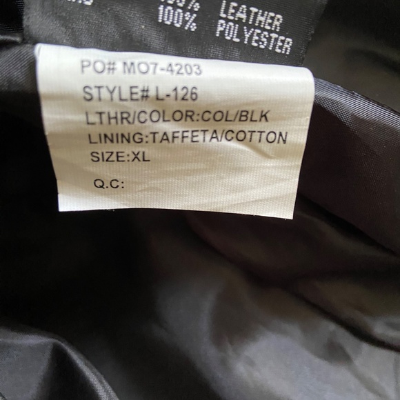 Ladies First Classics “Contessa” leather jacket (Model L126) - Picture 7 of 7